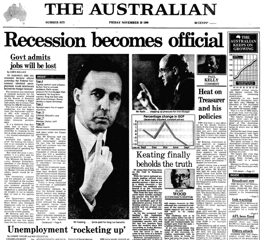 1990s: Persistence through recession