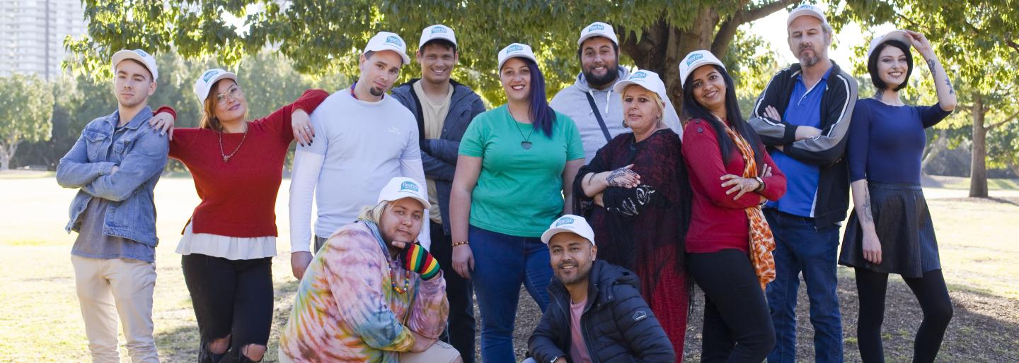 A group of young people