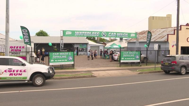 waterless car wash by lived experience workers