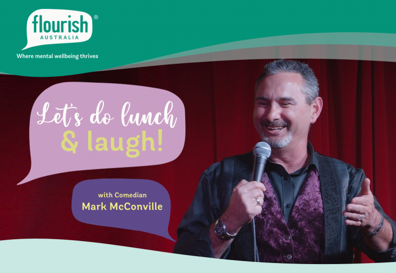 Let's do lunch and laugh with comedian Mark McConville