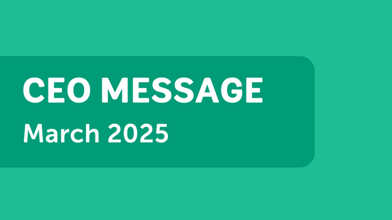 Mark Orr CEO message