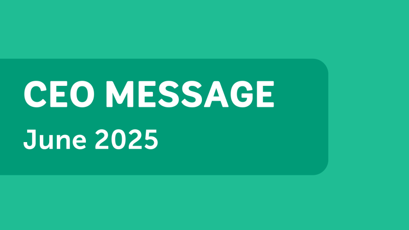 CEO message