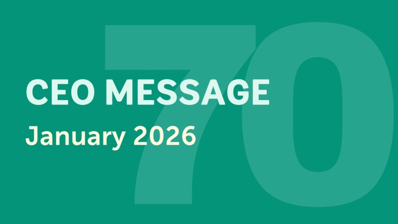 CEO message