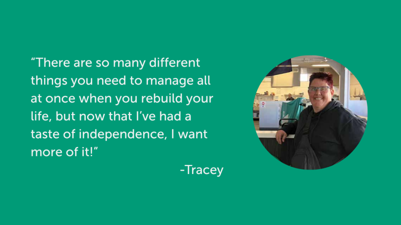 Tracey, Flourish Australia