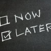 now or later