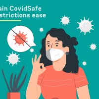 Remain CovidSafe as restrictions ease