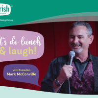 Let's do lunch and laugh with comedian Mark McConville