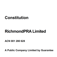 Constitution Flourish Australia