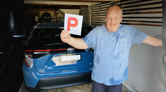 Peter get his P license