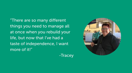 Tracey, Flourish Australia